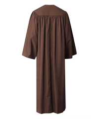 Brown  Matte Children's Traditional Choir Robes