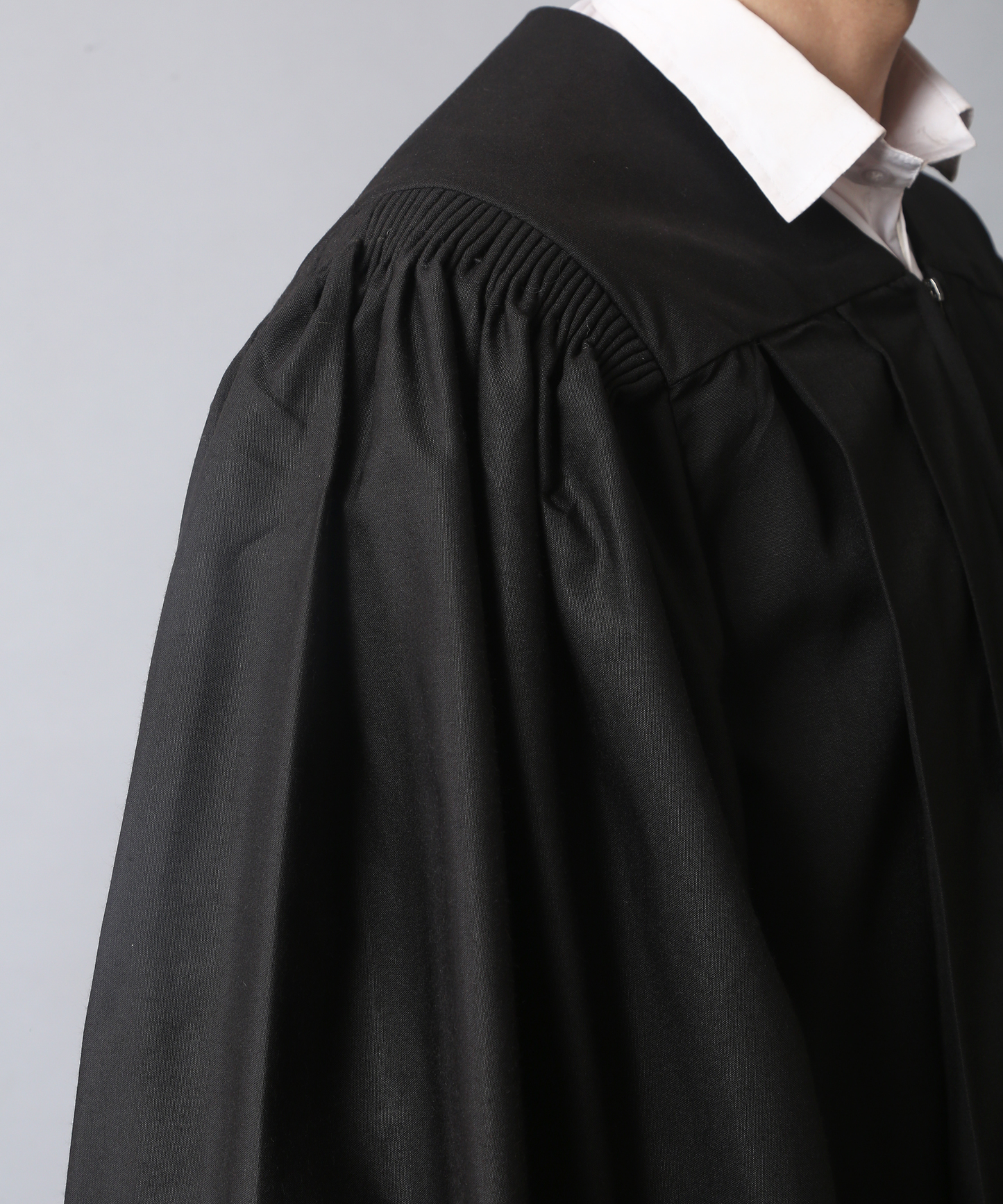 Premium Matte Fluted Bachelor Graduation Gown only
