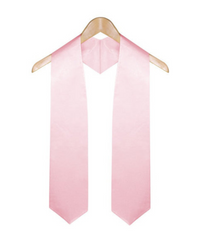 Pink Graduation Stole