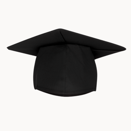 Premium Matte Elasticated Graduation Cap, Multiple Colors Available