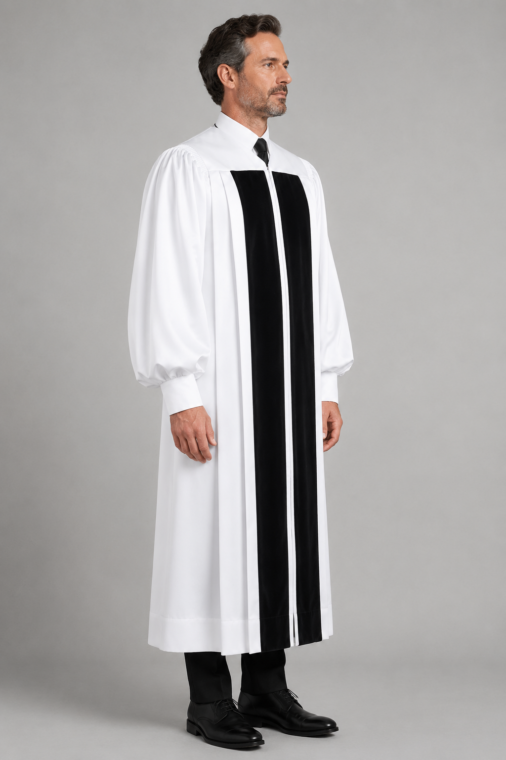 Premium White Clergy Robe