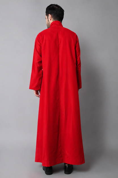 Adult's Traditional Choir Cassock | Premium Matte Finish 15 Color's