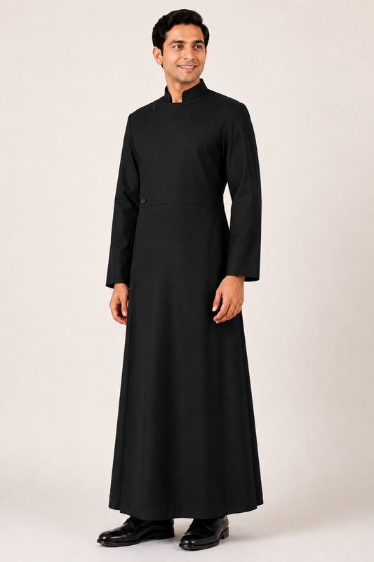 Adult Choir Cassock - Double Breasted