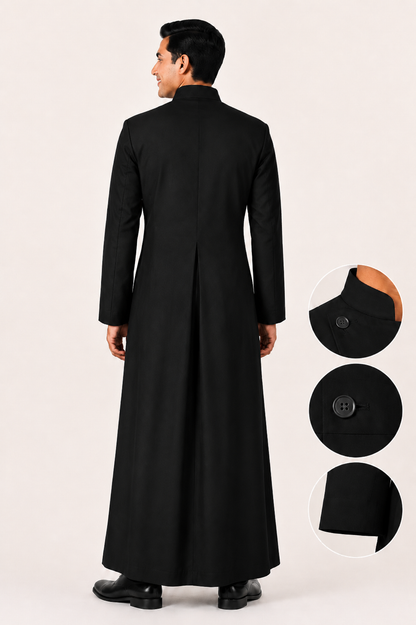 Adult Choir Cassock - Double Breasted