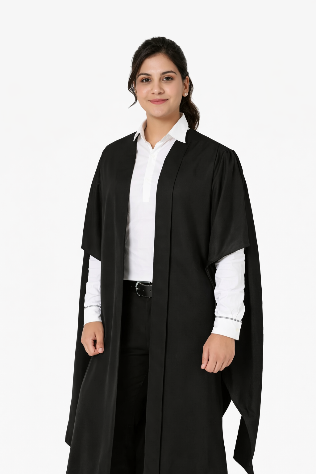 Deluxe Fluted Master Academic Gown