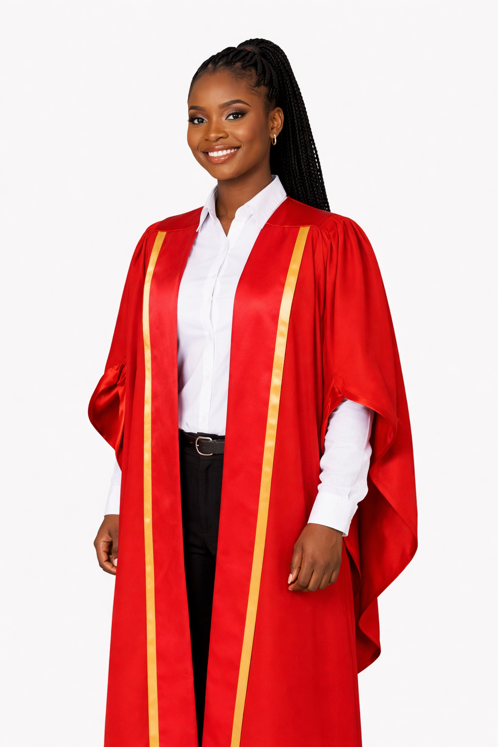 Custom Doctoral Gown-Button Sleeve