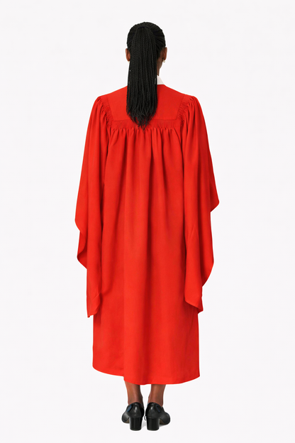 Custom Doctoral Gown-Button Sleeve
