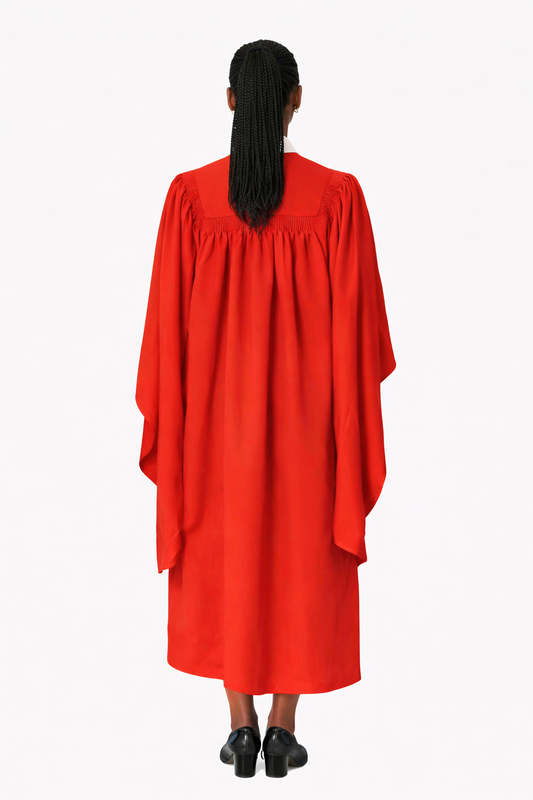 Custom Doctoral Gown-Button Sleeve