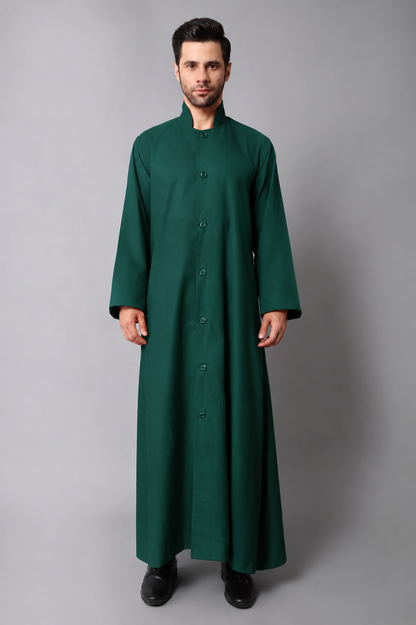 Adult's Traditional Choir Cassock | Premium Matte Finish 15 Color's