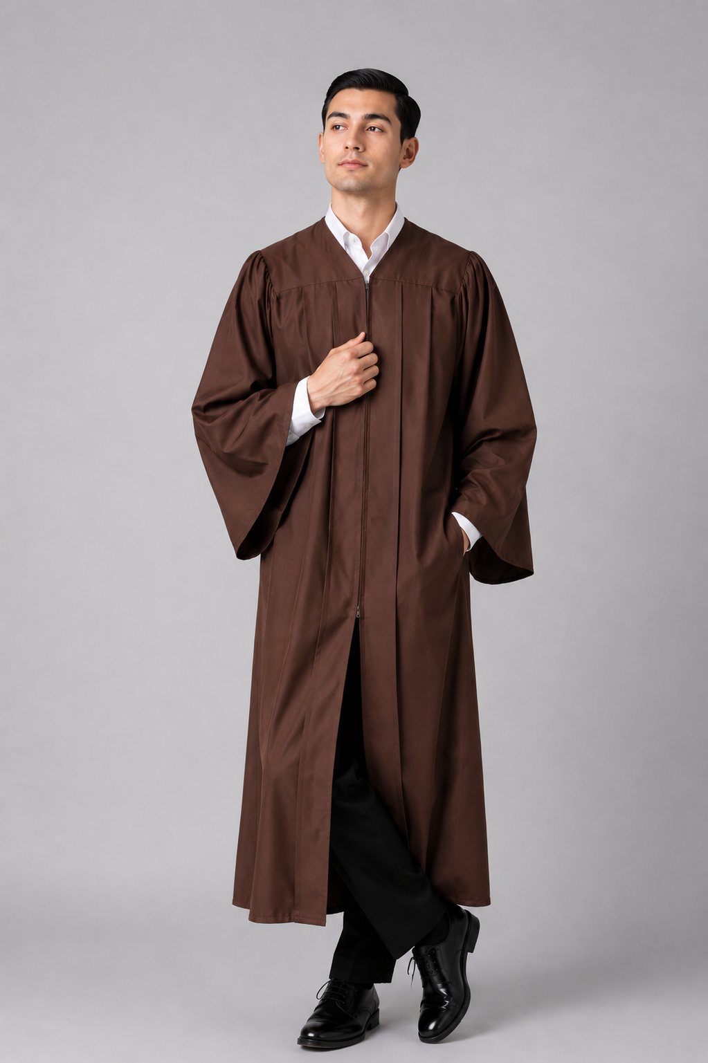 High School Graduation Gown Only | Premium Matte Finish 15 Color's
