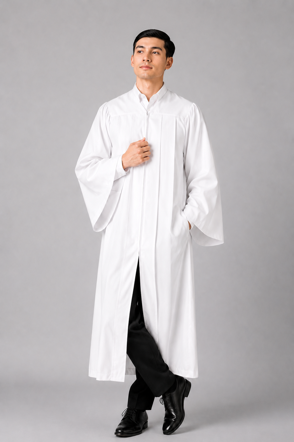 High School Graduation Gown Only | Premium Matte Finish 15 Color's