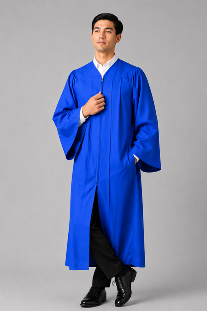 High School Graduation Gown Only | Premium Matte Finish 15 Color's