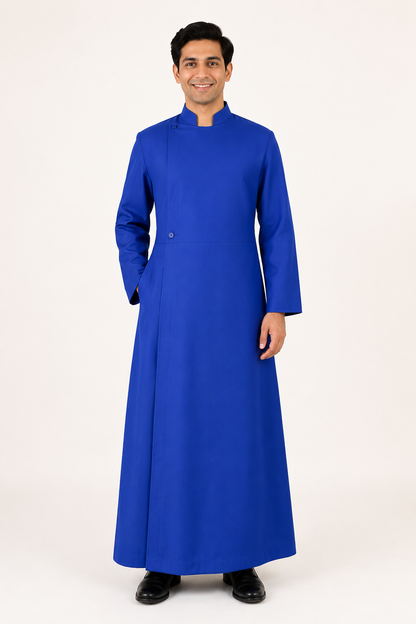 Adult's Traditional Choir Cassock | Premium Matte Finish 15 Color's