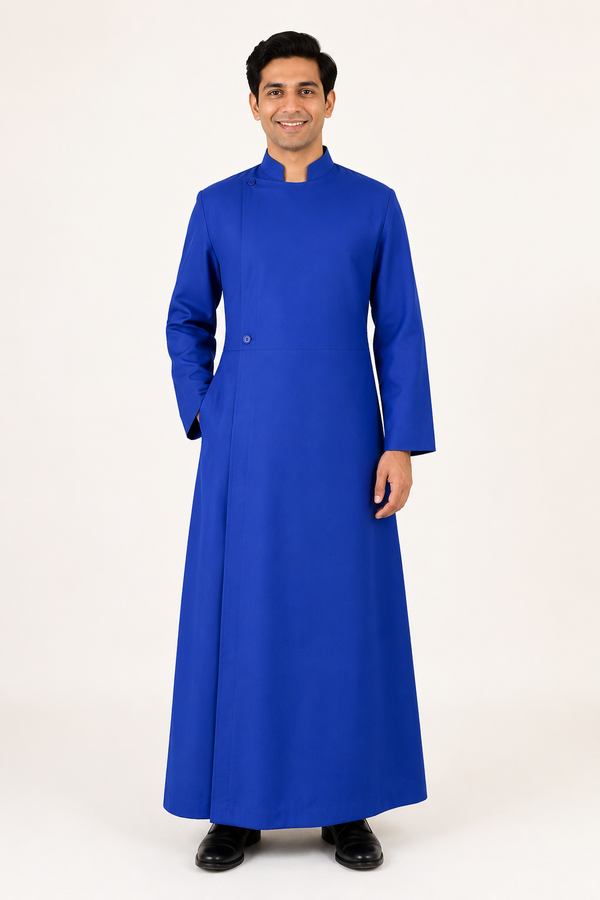 Adult's Traditional Choir Cassock | Premium Matte Finish 15 Color's