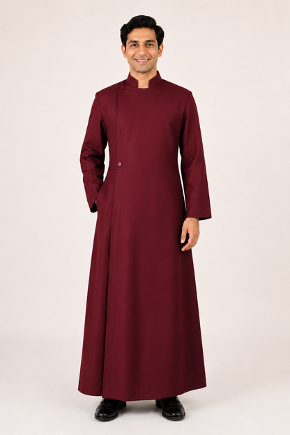 Adult Choir Cassock - Double Breasted
