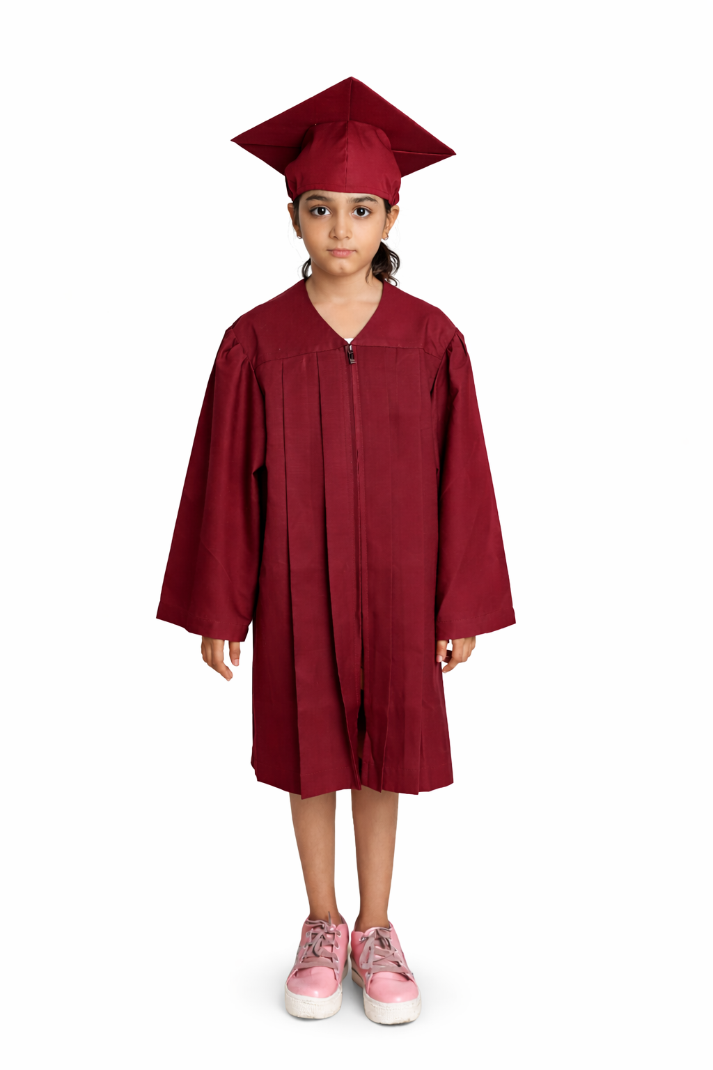 Kinder's Graduation Cap & Gown Package with Tassel | Premium Matte Finish 15 Color's