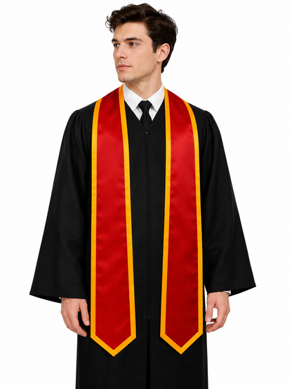 Custom Honor Graduation Stole – Premium Satin Personalized Classic Sash