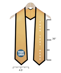 Custom Trim Graduation Stole