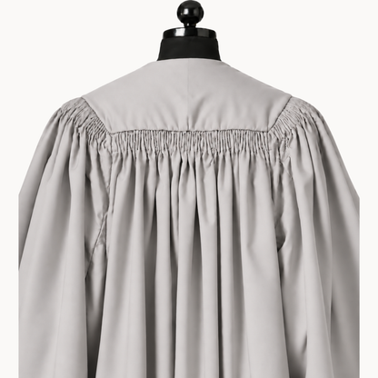 Premium Matte Fluted Bachelor Graduation Gown Only