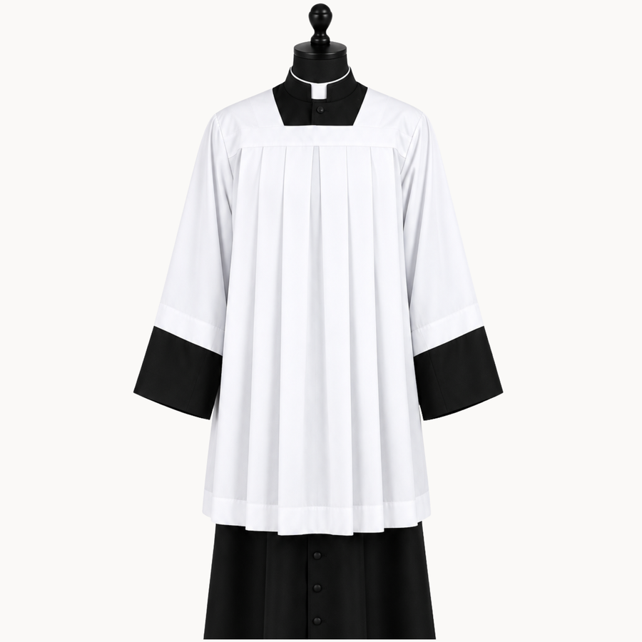 Church surplice and cassock collection
