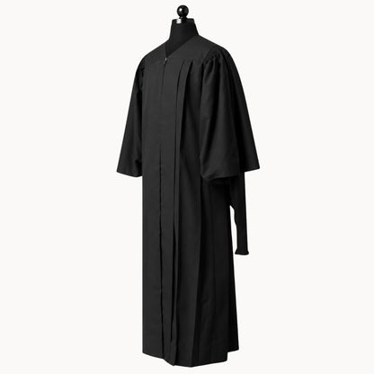 Premium Matte Fluted Master Graduation Gown, Cap & Tassel Package