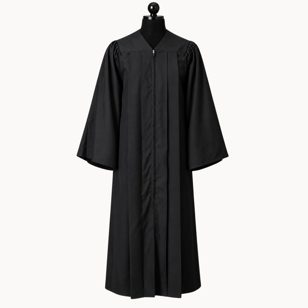 High School Graduation Gown Only | Premium Matte Finish – 15 Colors