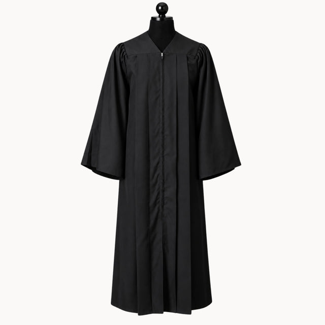 High School Graduation Gown Only | Premium Matte Finish – 15 Colors
