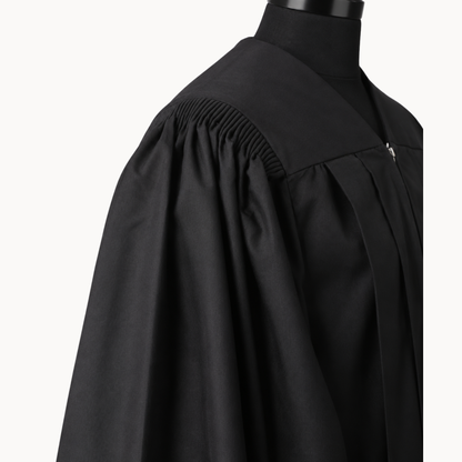 Premium Matte Fluted Bachelor Graduation Gown Only