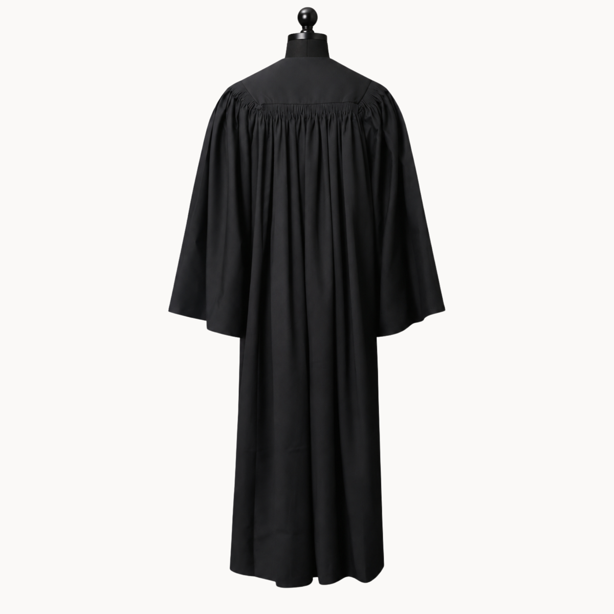 Premium Matte Fluted Bachelor Graduation Gown Only