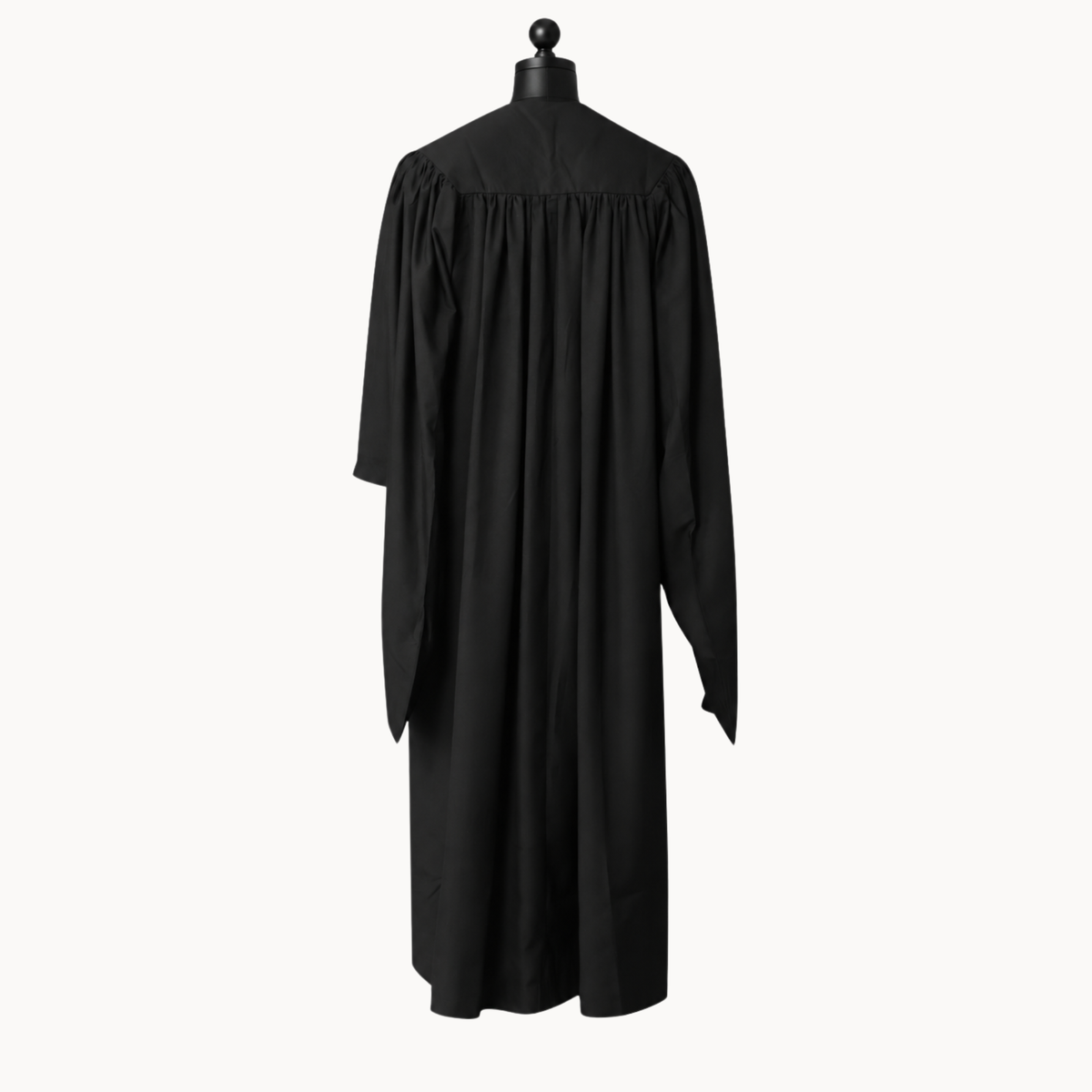 Classic Gathered Master Graduation Gown Only