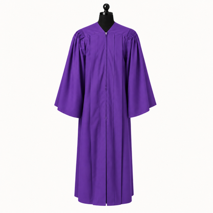 Premium Matte Fluted Bachelor Graduation Gown, Cap & Tassel