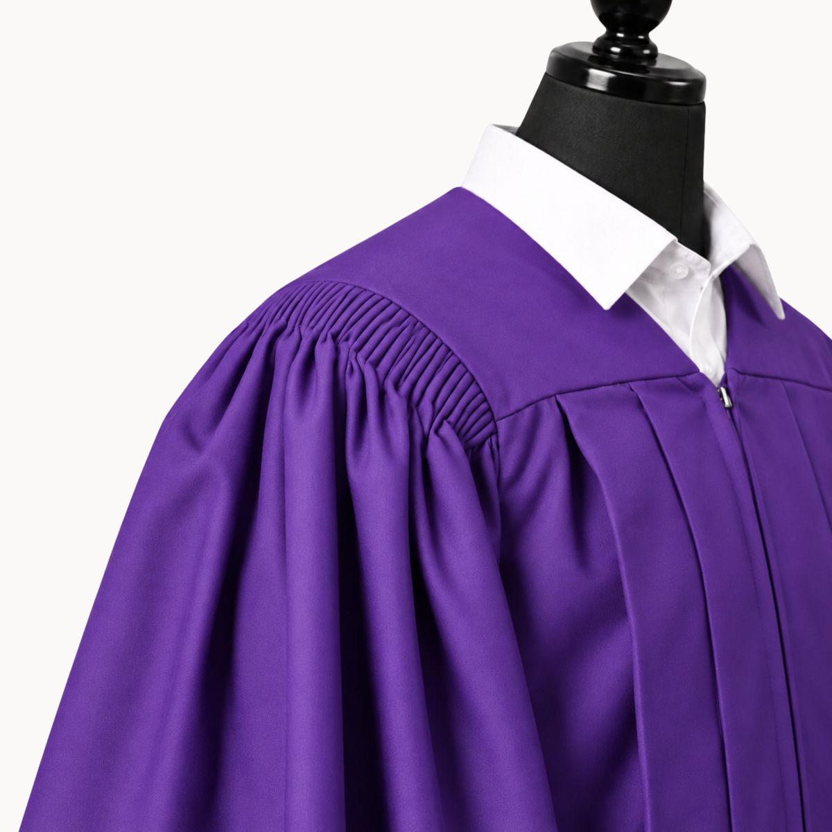 Premium Matte Fluted Bachelor Graduation Gown, Cap & Tassel