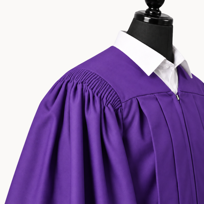 Premium Matte Fluted Bachelor Graduation Gown, Cap & Tassel
