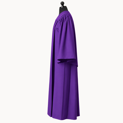 Premium Matte Fluted Bachelor Graduation Gown, Cap & Tassel