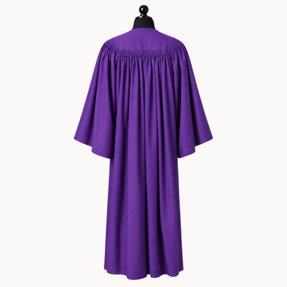 Premium Matte Fluted Bachelor Graduation Gown, Cap & Tassel
