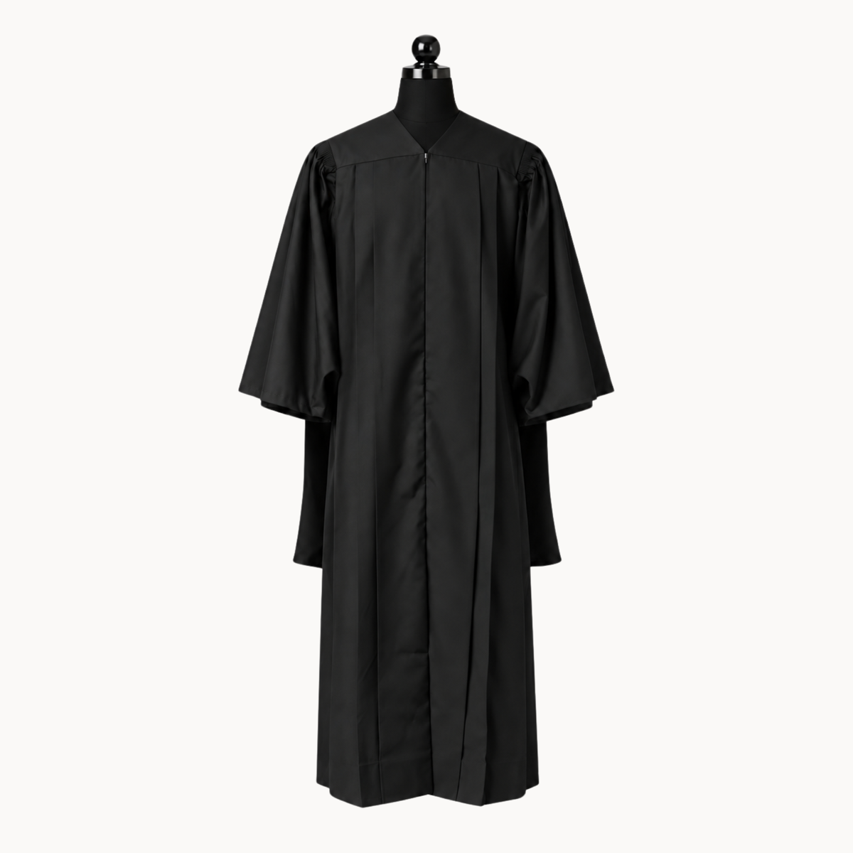 Premium Matte Fluted Master Graduation Package | Gown, Cap, Tassel, Hood, Stoles & Honor Cord