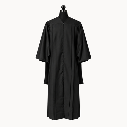 Premium Matte Fluted Master Graduation Package | Gown, Cap, Tassel, Hood, Stoles & Honor Cord