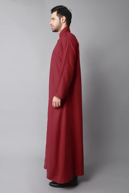 Adult's Traditional Choir Cassock | Premium Matte Finish 15 Color's
