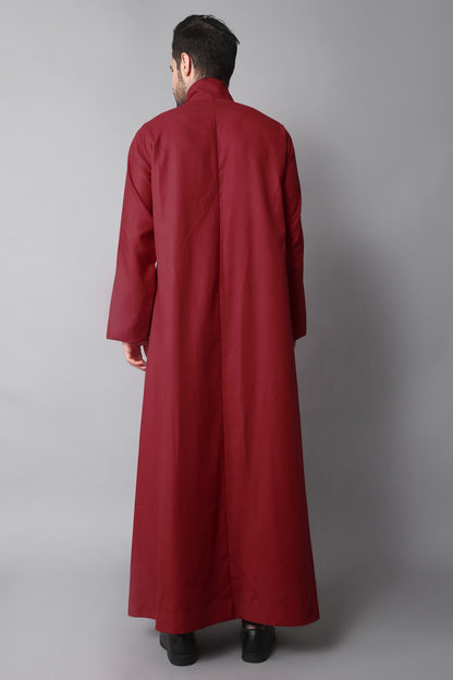 Adult's Traditional Choir Cassock | Premium Matte Finish 15 Color's